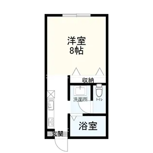 ADコーポ【2階】の間取り