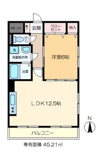 メゾン・ド・レスポワール【1階】の間取り