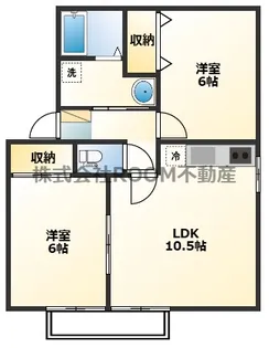 サンウィルコート【1階】の間取り