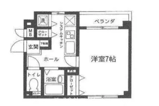 東京都八王子市子安町1【マンション】の間取り