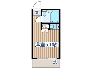 メゾン笹塚【1階】の間取り