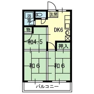 晃和ビル【3階】の間取り