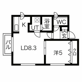 PRIME4・4【3階】の間取り
