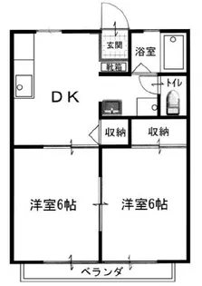 ドイツ村14号地【2階】の間取り