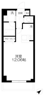 ルリアン吉祥寺【4階】の間取り