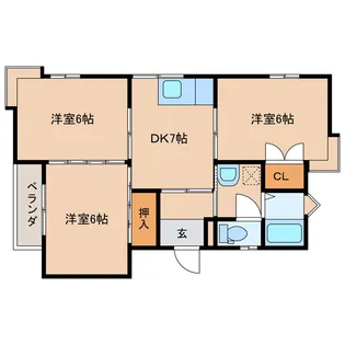 パークロード8【2階】の間取り