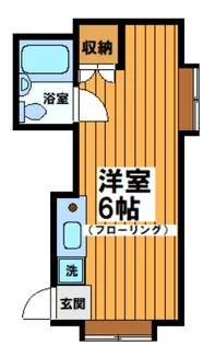 鳥谷部方【1階】の間取り