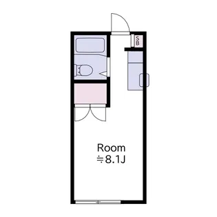 レジデンスK【2階】の間取り