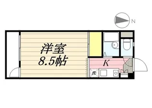 和歌山県和歌山市砂山南2【マンション】の間取り