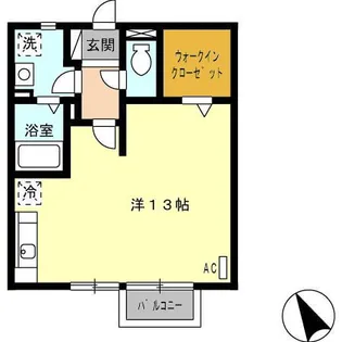 リースランド兵庫 B【2階】の間取り