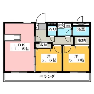 residence AOYAMA【1階】の間取り