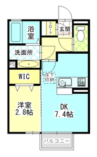 LaLa T・M【1階】の間取り