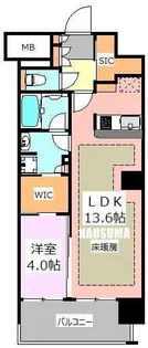 東京都北区西ケ原4【マンション】の間取り