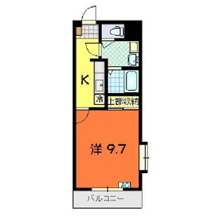 ベターアール津志田【3階】の間取り