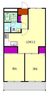 厚木参番館【1階】の間取り