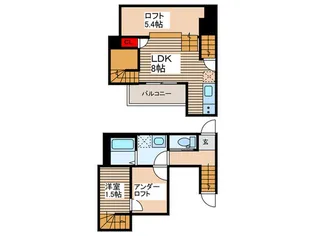 robot home 松本【2階】の間取り
