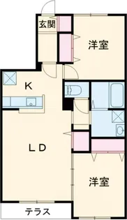 仮称)Novガーデンハウス谷田部 G棟【1階】の間取り