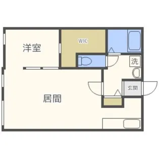 エクセレンス中島公園【2階】の間取り