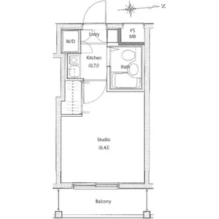 ソサエティ宮前平【3階】の間取り