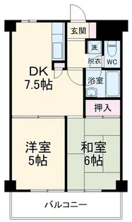 サンシティ西浦和【4階】の間取り