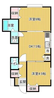 新潟県北蒲原郡聖籠町大字蓮野【アパート】の間取り