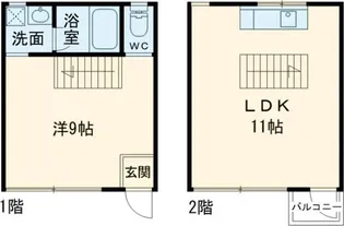 ミヤハラ・アパートメントの間取り