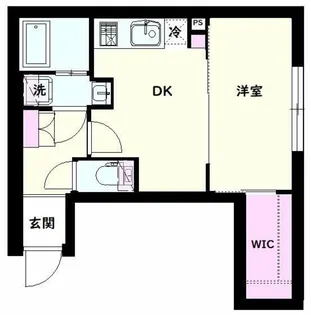 NSGATE中野坂上【3階】の間取り
