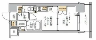 リビオメゾン芝浦【3階】の間取り