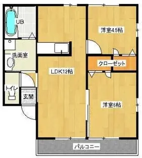 フロラリア【2階】の間取り