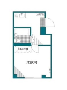東京都世田谷区北沢2【マンション】の間取り