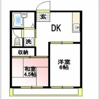 パークサイドヒルズ【1階】の間取り