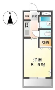 グランチェスタII【1階】の間取り