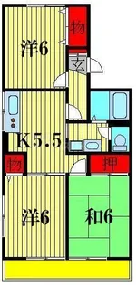 あすなろ【1階】の間取り