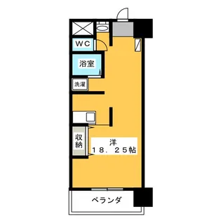 ひまわりやなべ【2階】の間取り