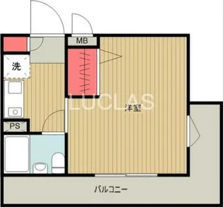 レクセル目黒【4階】の間取り