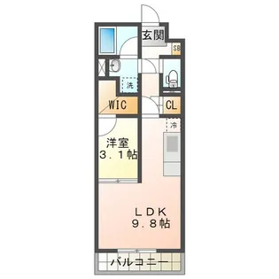 プログレッソ【3階】の間取り