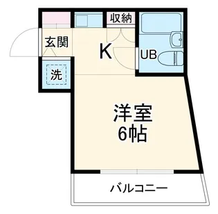 パーク・ノヴァ綱島【6階】の間取り