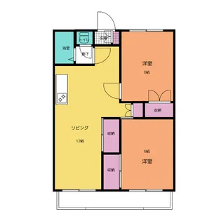 NAGAI【3階】の間取り