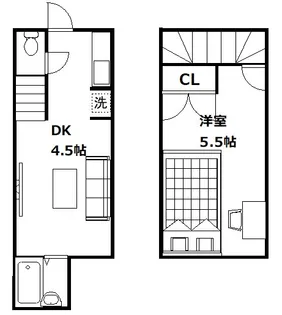 ビーンズハウス自由が丘【2階】の間取り