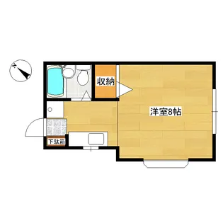 グリックハイム【2階】の間取り