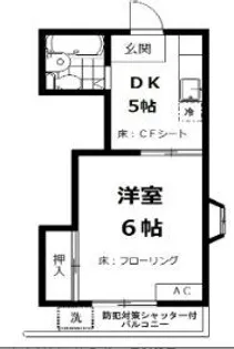 東京都国分寺市泉町1【アパート】の間取り