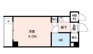 ジェイエルビーグランエクリュ立川【2階】の間取り