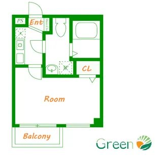 Grace湘南平塚【4階】の間取り