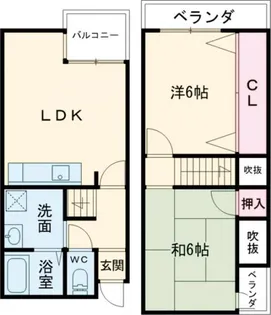 マンションタイムIIの間取り