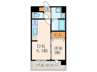 REGARIA MIHAGINO CENTER MARKS【11階】の間取り