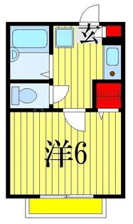 千葉県船橋市南本町【アパート】の間取り