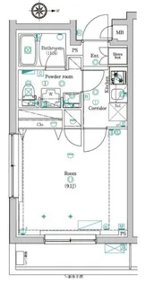 レアライズ蒲田【3階】の間取り