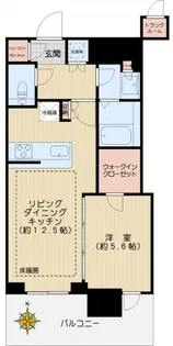 文京ガーデン ザ サウス【4階】の間取り