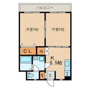 廣田88【1階】の間取り