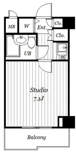 ストーク千川【3階】の間取り
